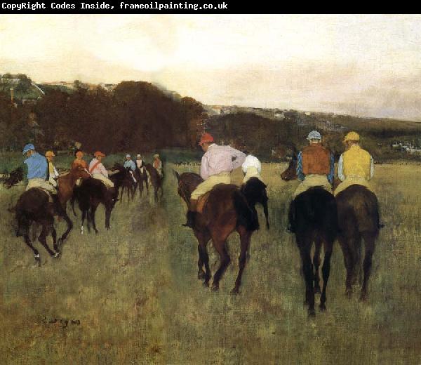 Edgar Degas Racecourse